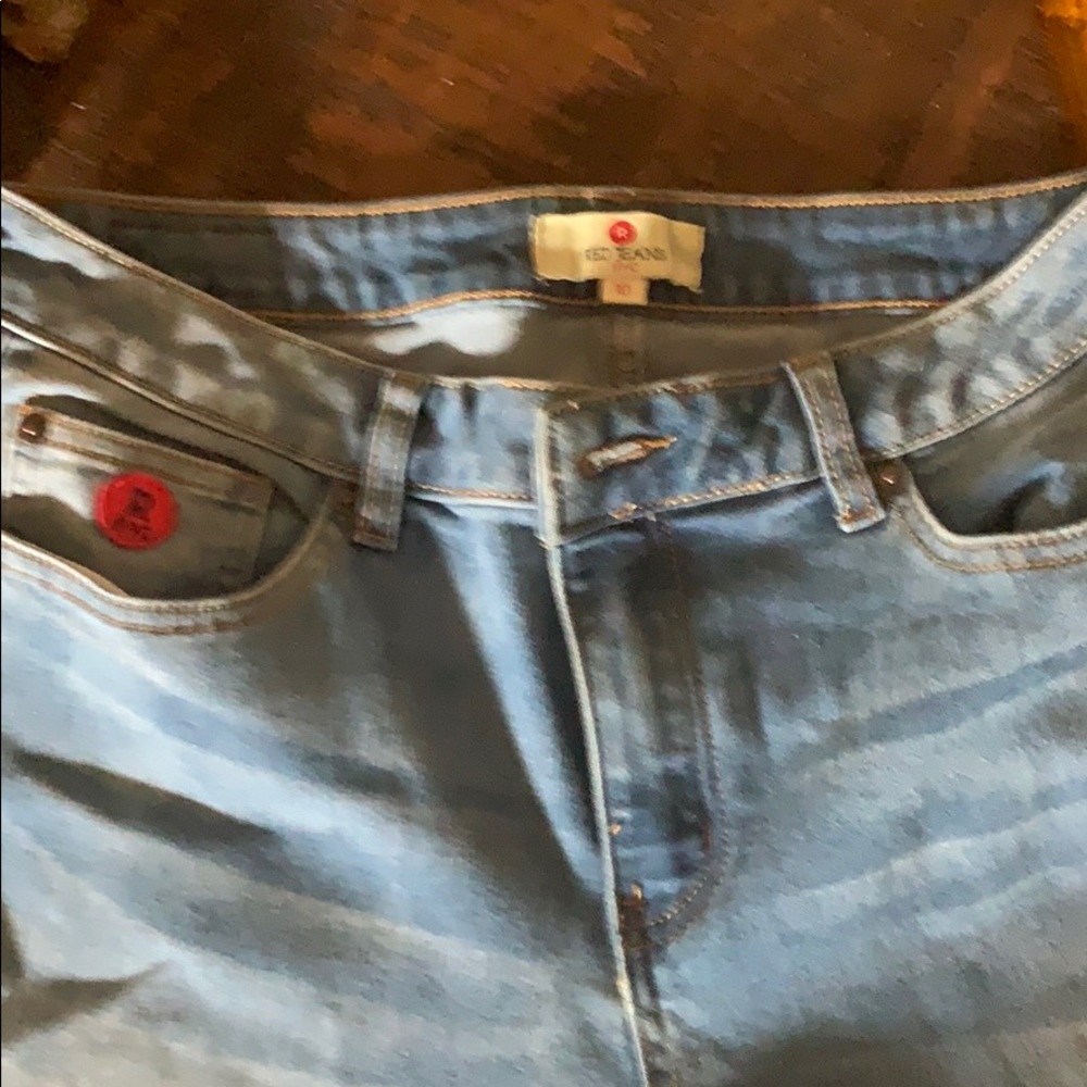Red Jeans NYC, size 10 never worn